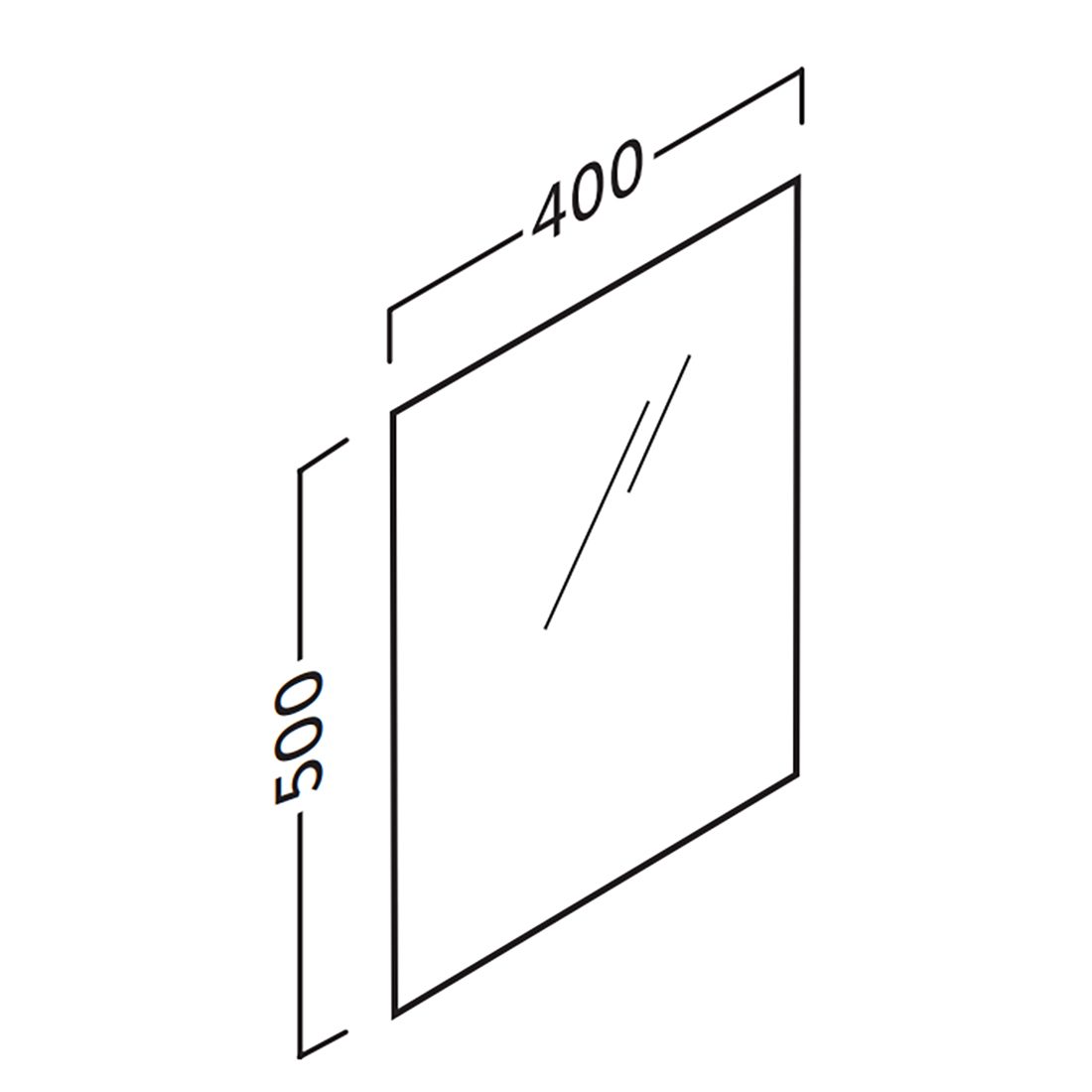 Möbelpaket Tenfors Stella med Tvättställ och Spegel 400 mm
