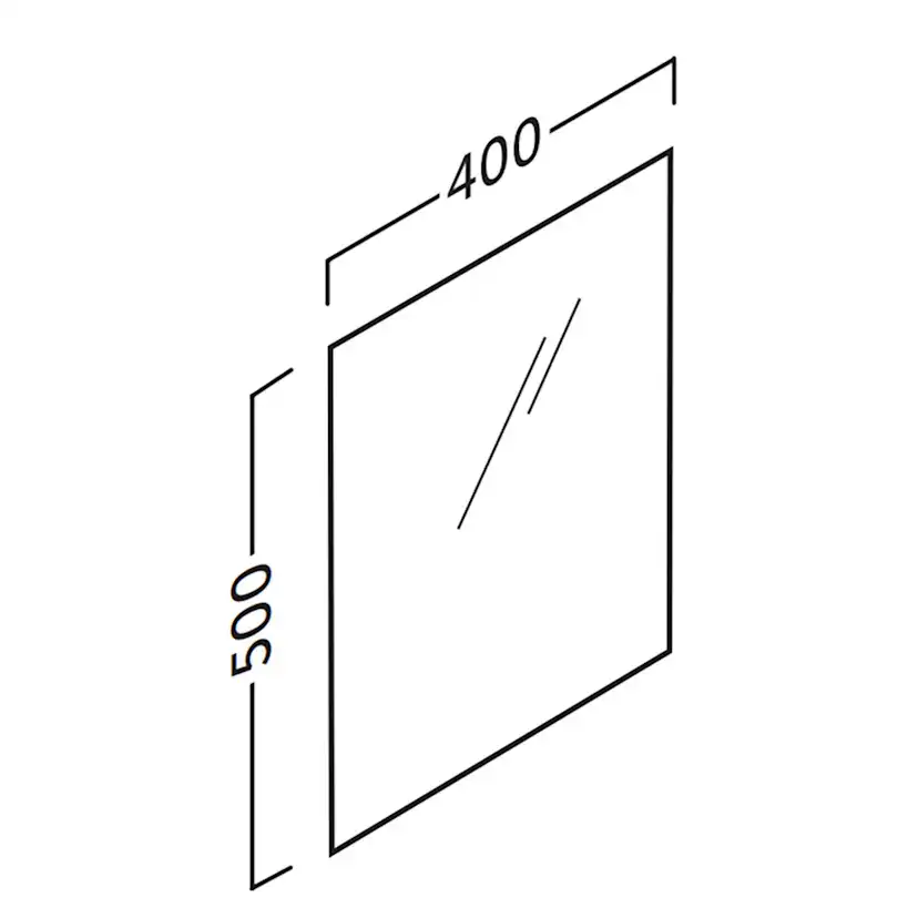 Möbelpaket Tenfors Stella med Tvättställ och Spegel 400 mm