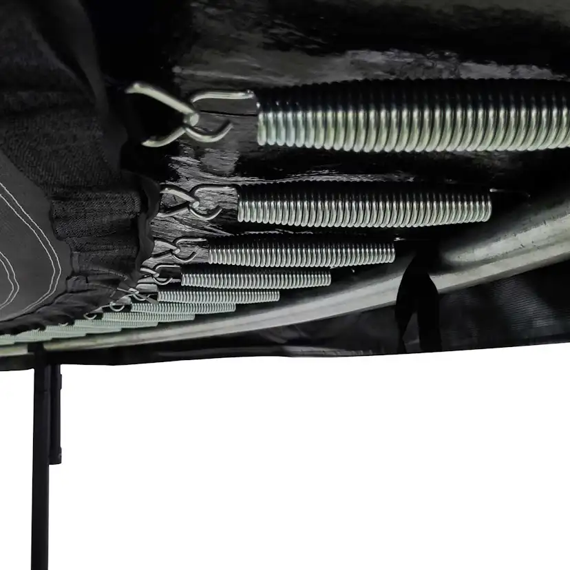 Studsmatta Stratos med Skyddsnät Premium Black Line 4,27 m