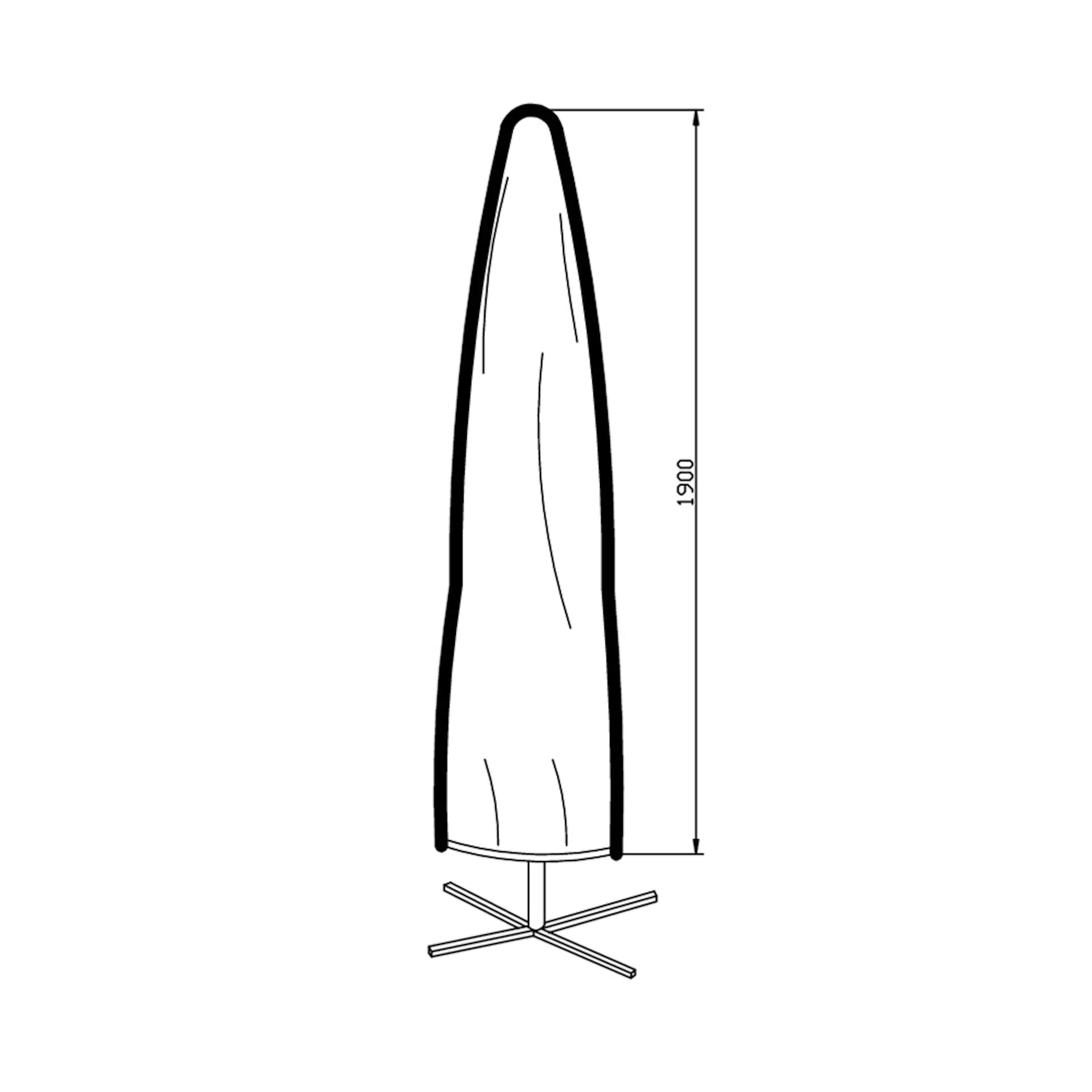 Parasollskydd Venture Home 190 cm