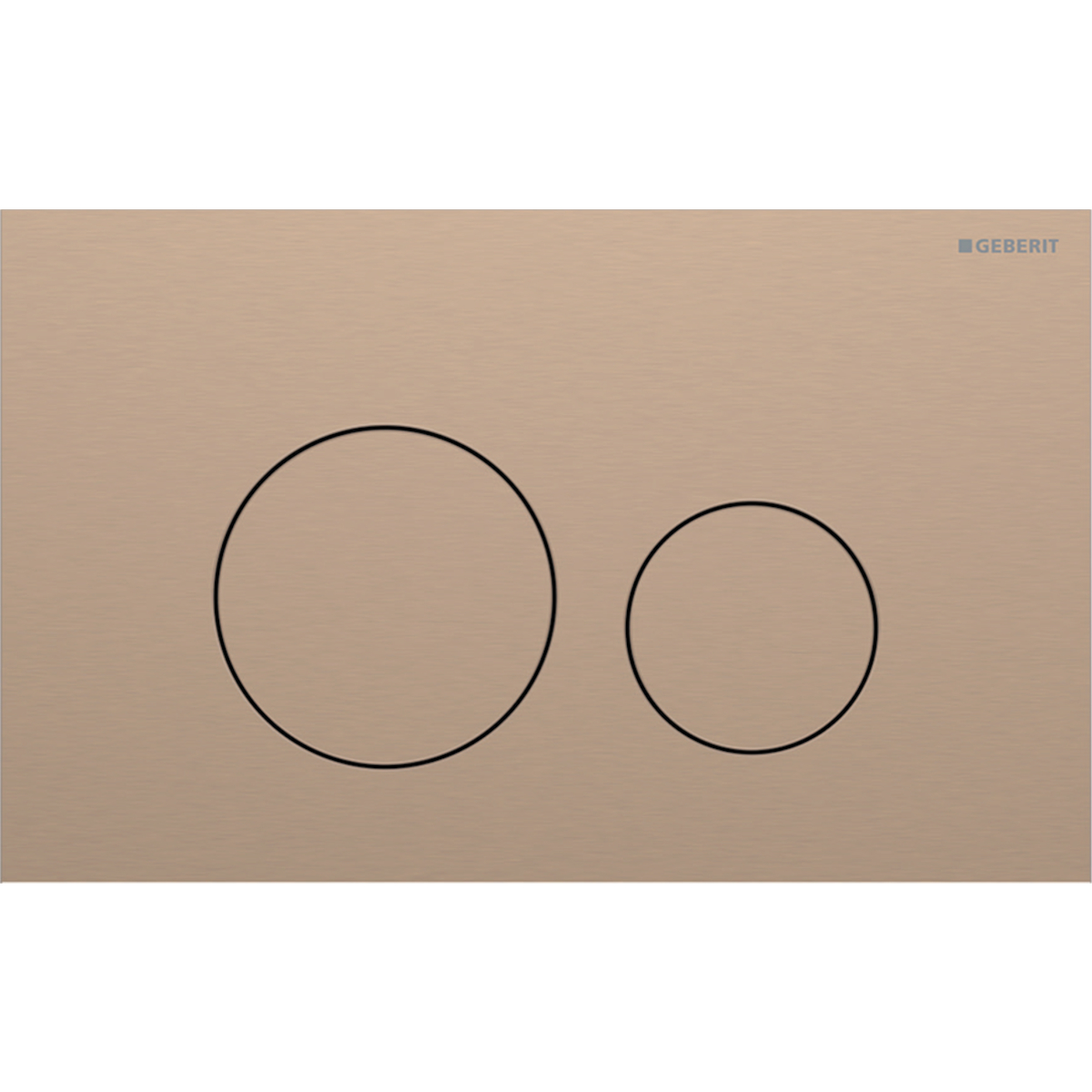 Tryckplatta rödguld/rödguld D:0,6mm Rödguld