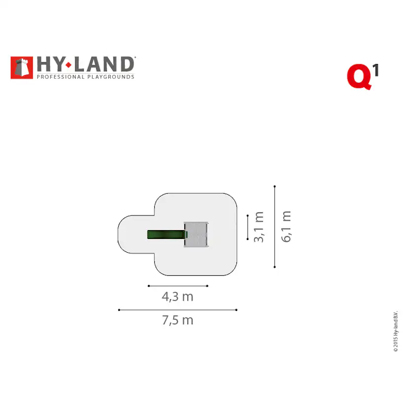 Klätterställning Hy-Land Projekt Q 1