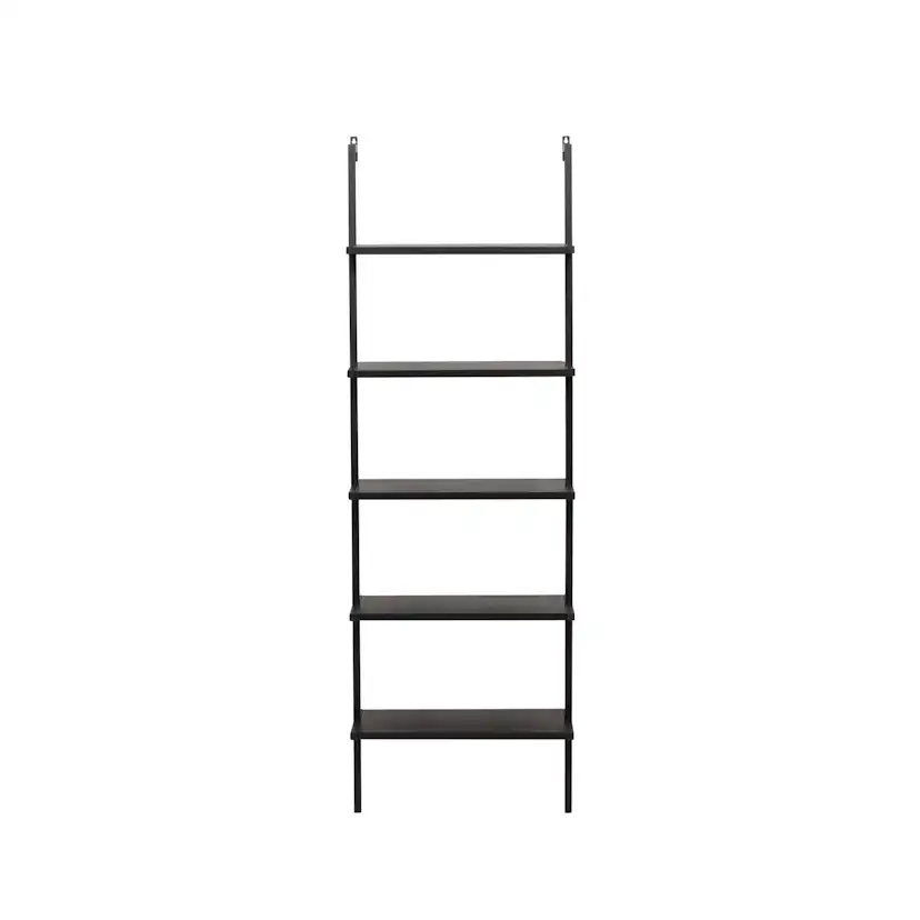 Vägghängd Hylla Venture Home Caracas i Svart Stål 183 cm