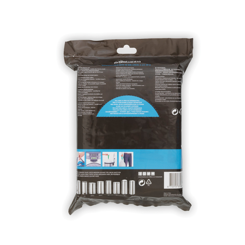 Avfallspåsar G Brabantia 23-30 L Dispenser Pack