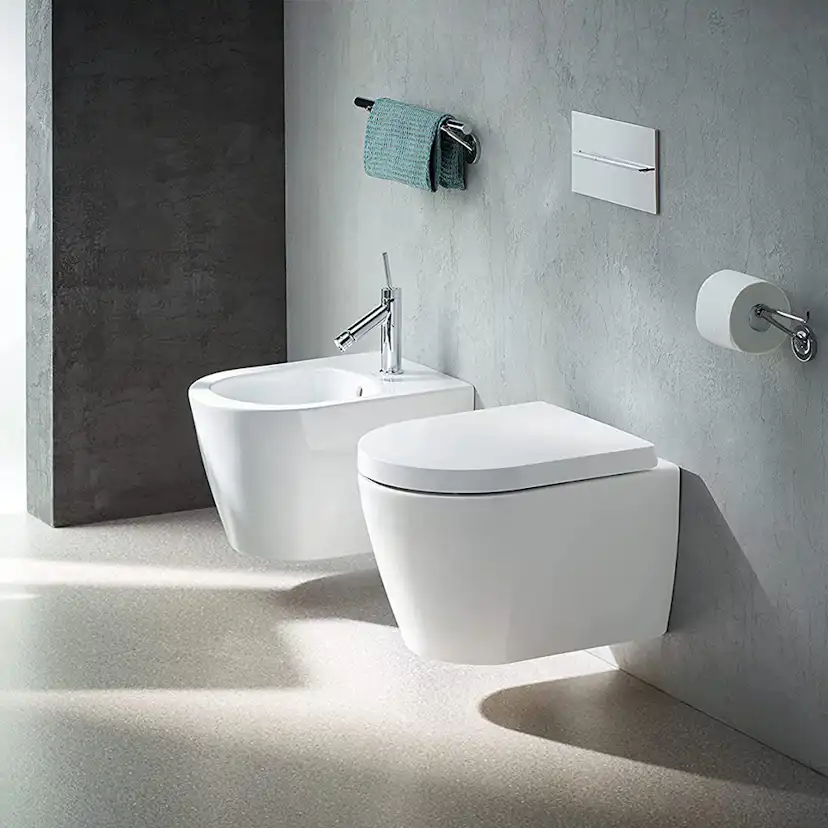 Toalettsits Duravit ME by Starck 002019 Mjukstängande