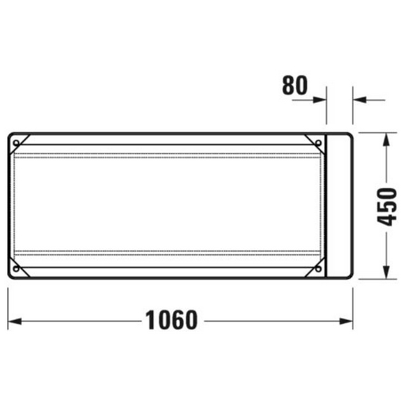 Benställning Duravit DuraSquare Golvstående till Tvättställ