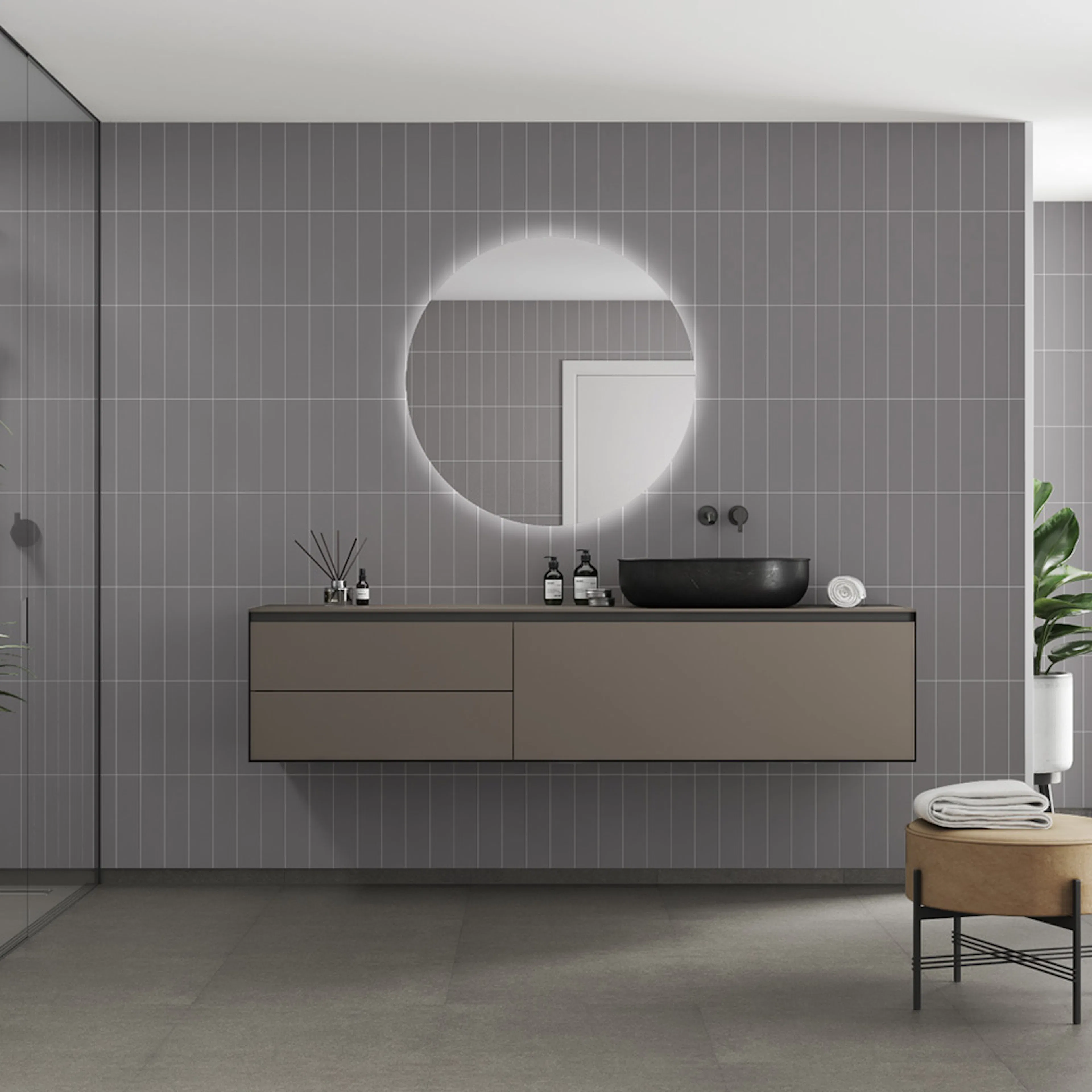 Våtrumsskiva Fibo 0089-M0830 EM Aberdeen 10x620x2400 mm