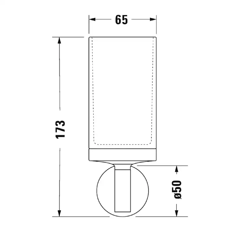 Glashållare Duravit Starck T 009931