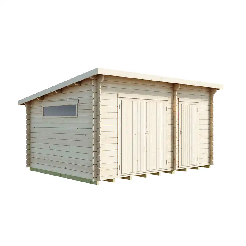 Förråd Luoman Lillevilla Seili 12,3 m² Friggebod i Trä med Pulpettak