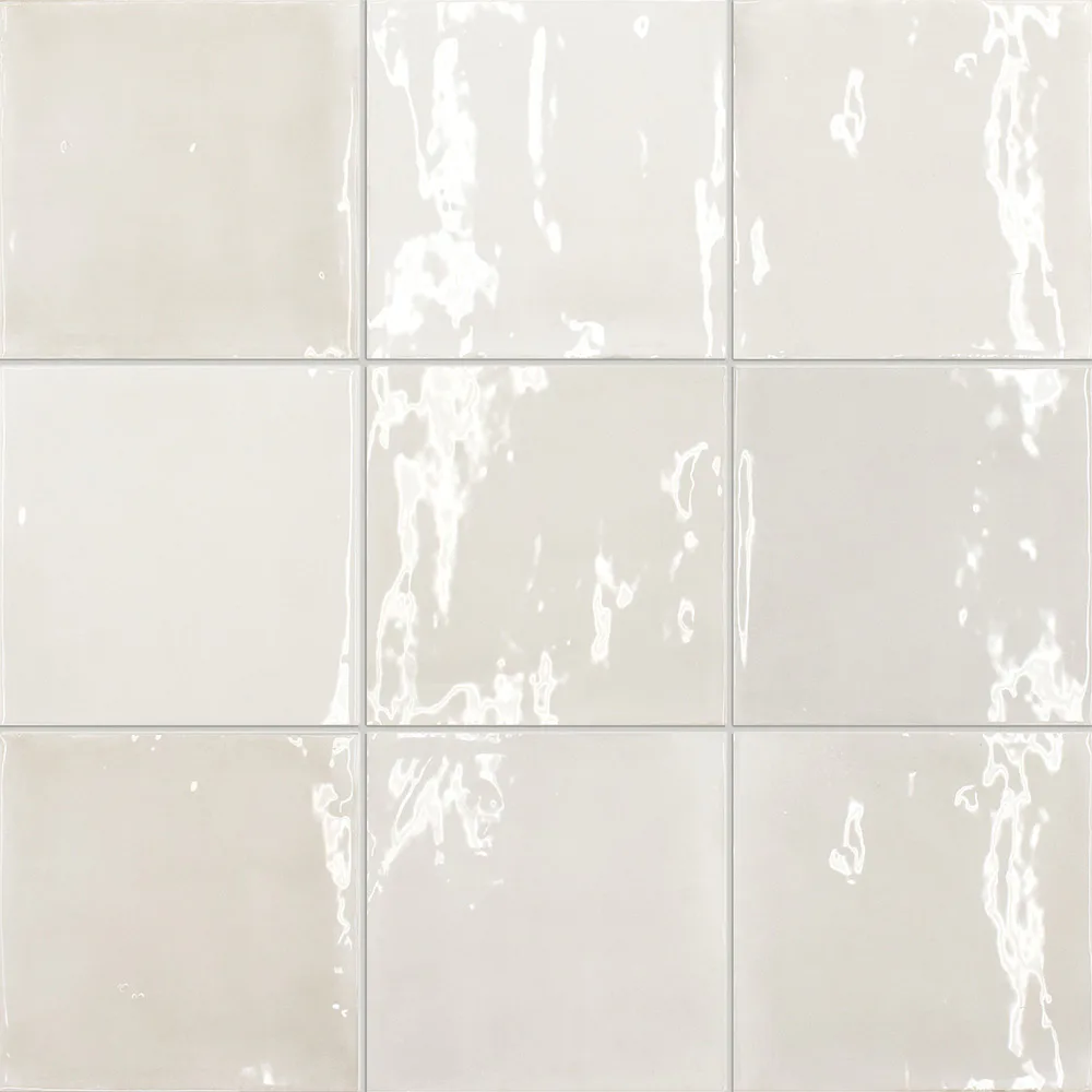 Kakel Lhådös Bristol Seashell 12,5x12,5 Blank cm