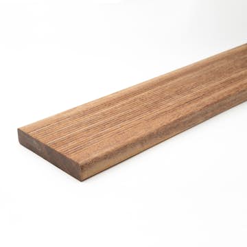 Trallgolv IBI Wood Cumaru Slät/Rillad 20x140 mm