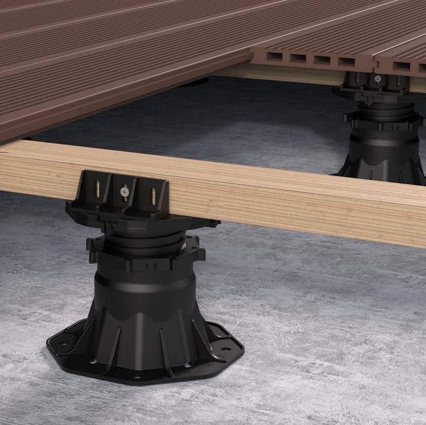 Piedestal Terrassfot Tenfors 50-75 mm