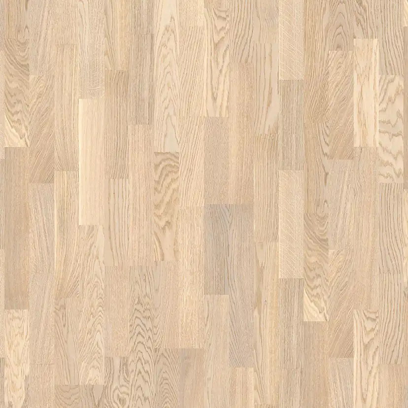 Parkettgolv Boen Ek Concerto Vit Live Matt Lack 3-Stav