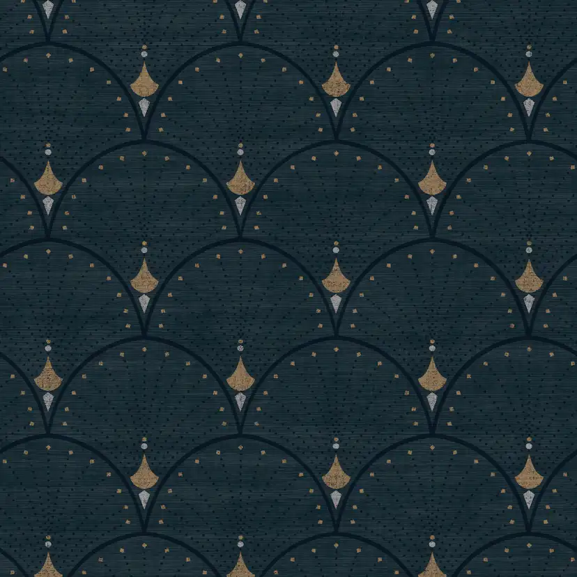 Tapet WOW Julie Blåkråka