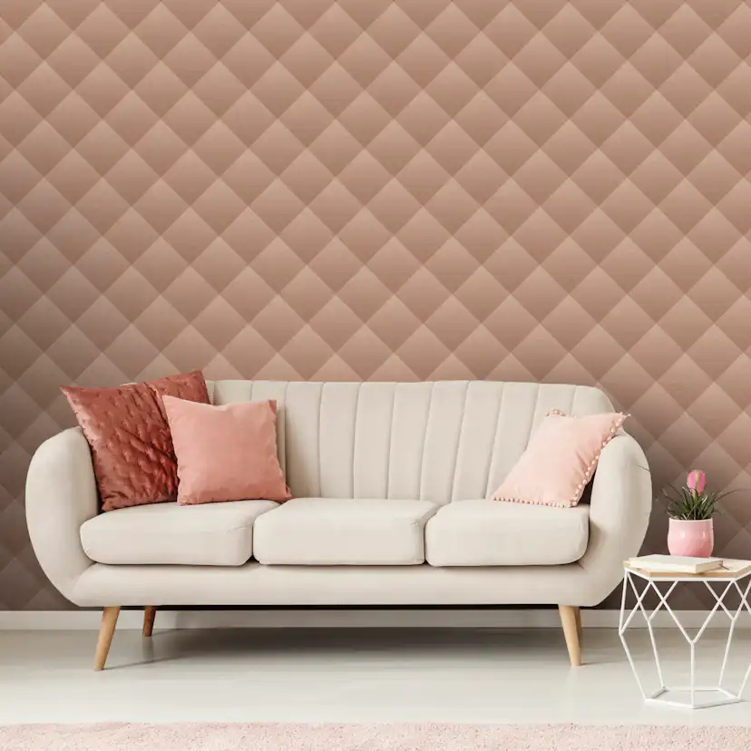 Tapet WOW Geo Texture Rosa