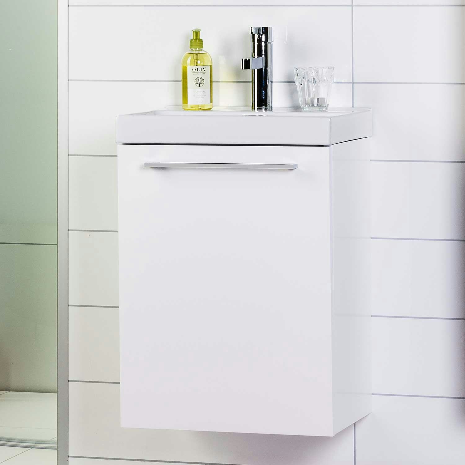 Tvättställsskåp Noro Look 420 Vit