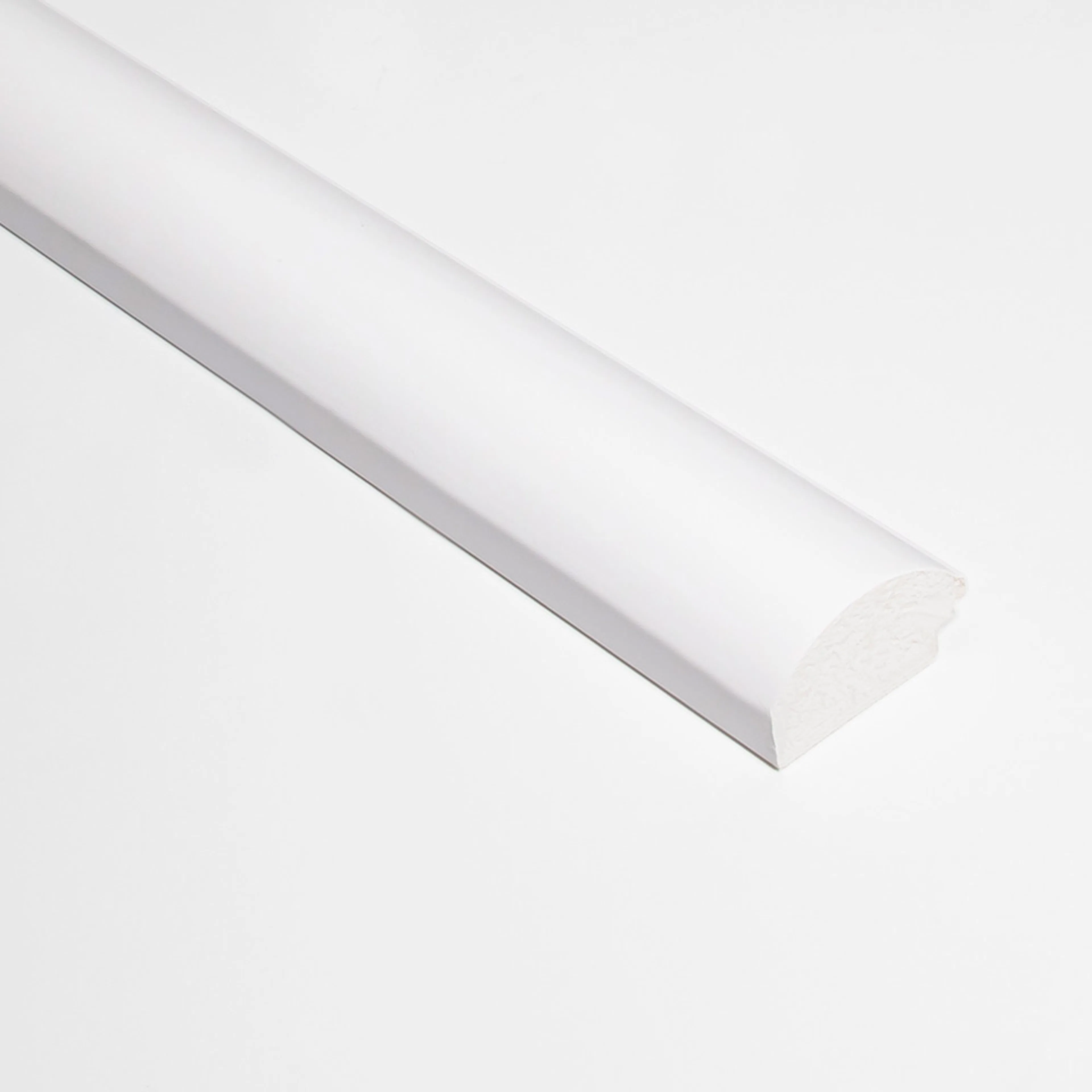 Avslutningslist Lamelio Infinity Luna Vit Avslut 2,5 cm Höger