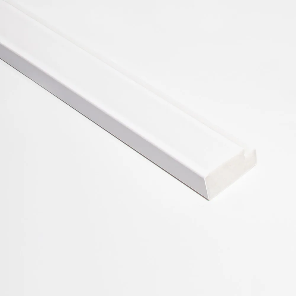 Avslutningslist Lamelio Infinity Olmo Vit Avslut 2,6 cm Höger