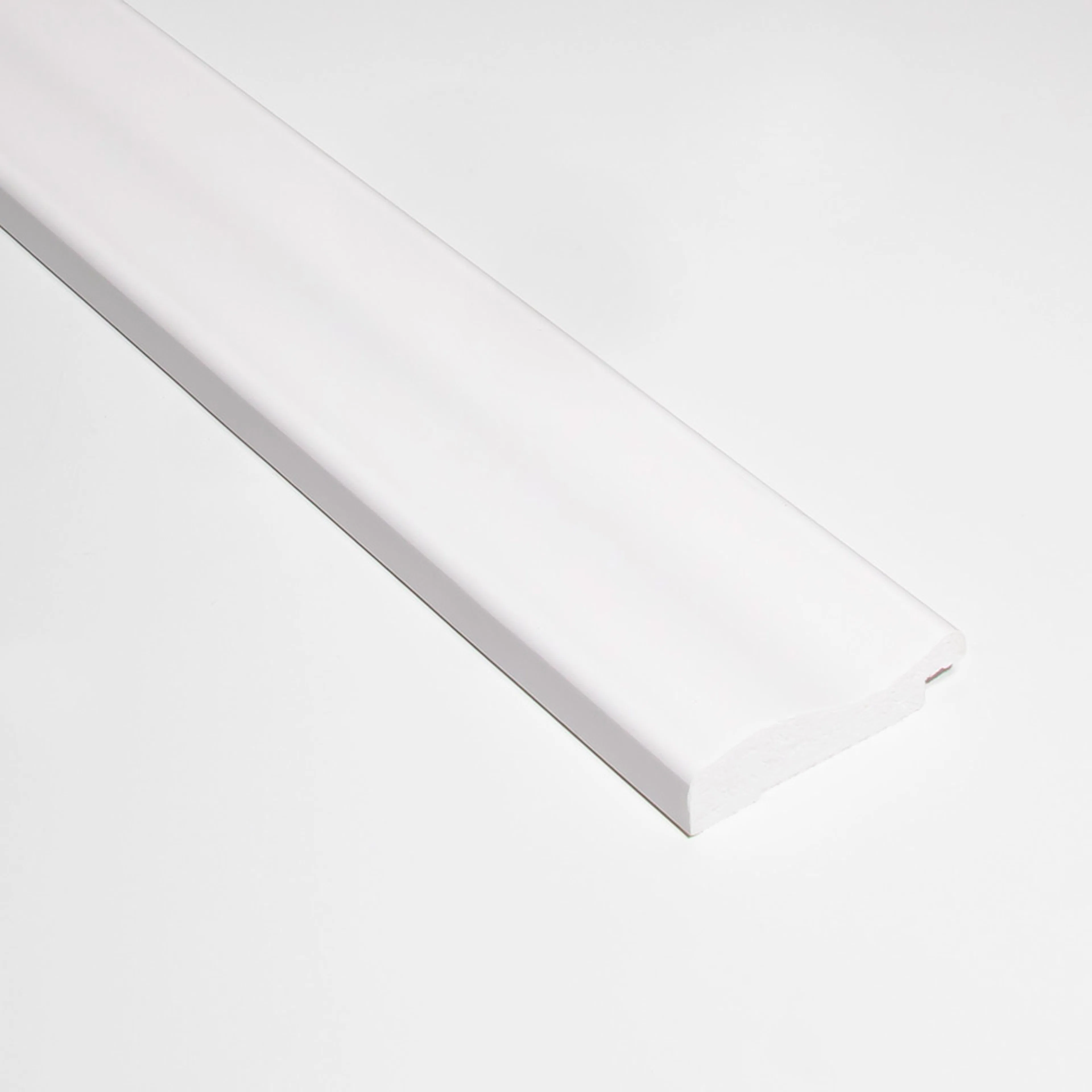 Avslutningslist Lamelio Infinity Versal Vit Avslut 4,9 cm Höger