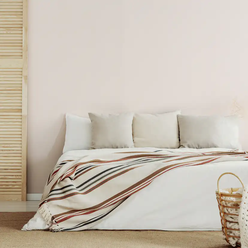 Tapet WOW Linne Glänsande Enfärgad Vit 10125459