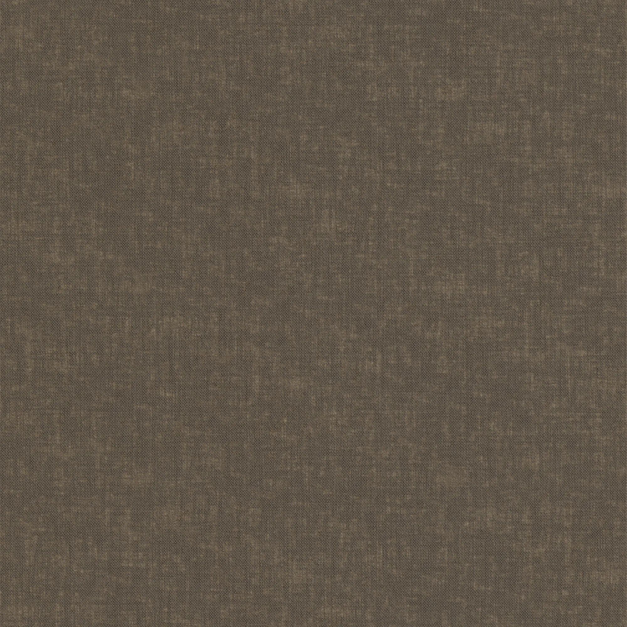 Tapet WOW Linne Glänsande Enfärgad Brun 10125464