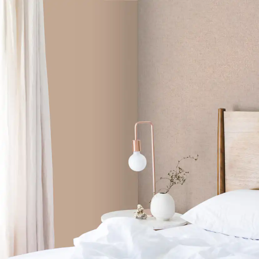 Tapet WOW Linne Glänsande Enfärgad 10138717