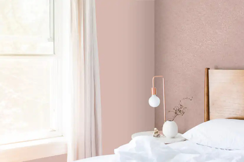 Tapet WOW Linne Glänsande Enfärgad Terra 10138718