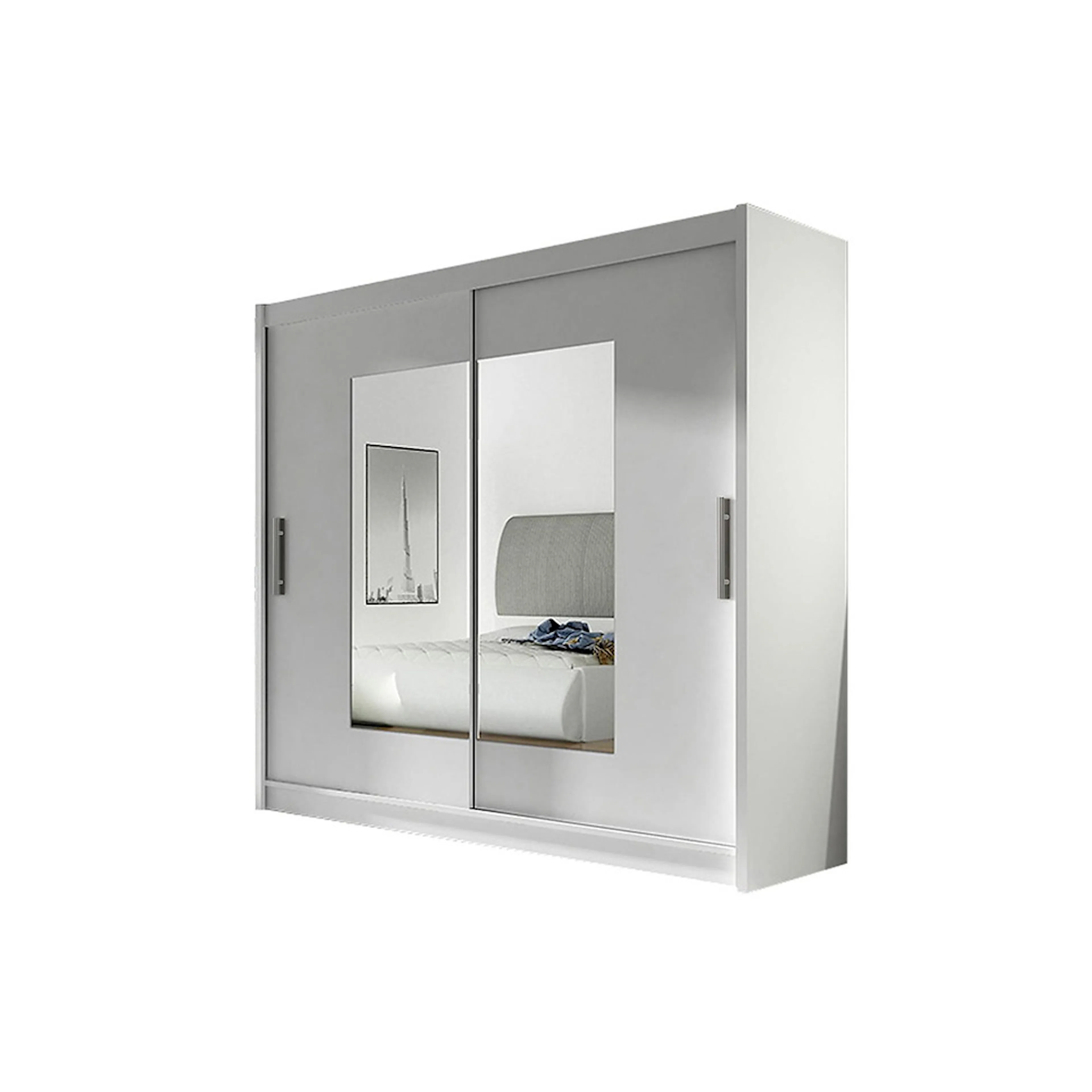 Garderob Scandinavian Choice Prag Smal Fyrkantig Spegel