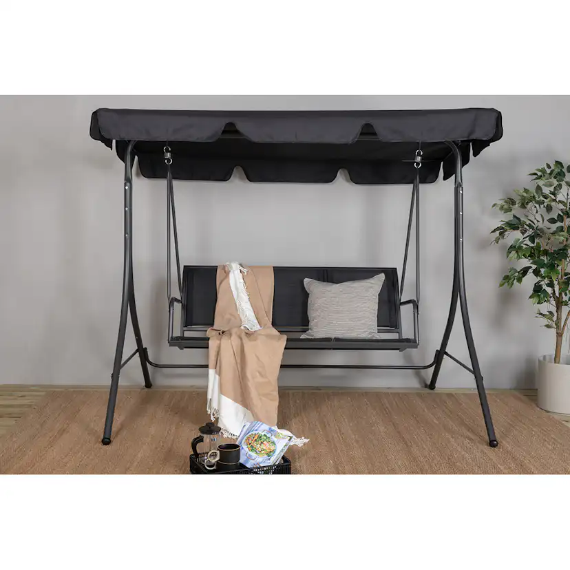 Hammock Venture Home Montreal Utomhus med 3 Sittplatser, Stål/Polyester