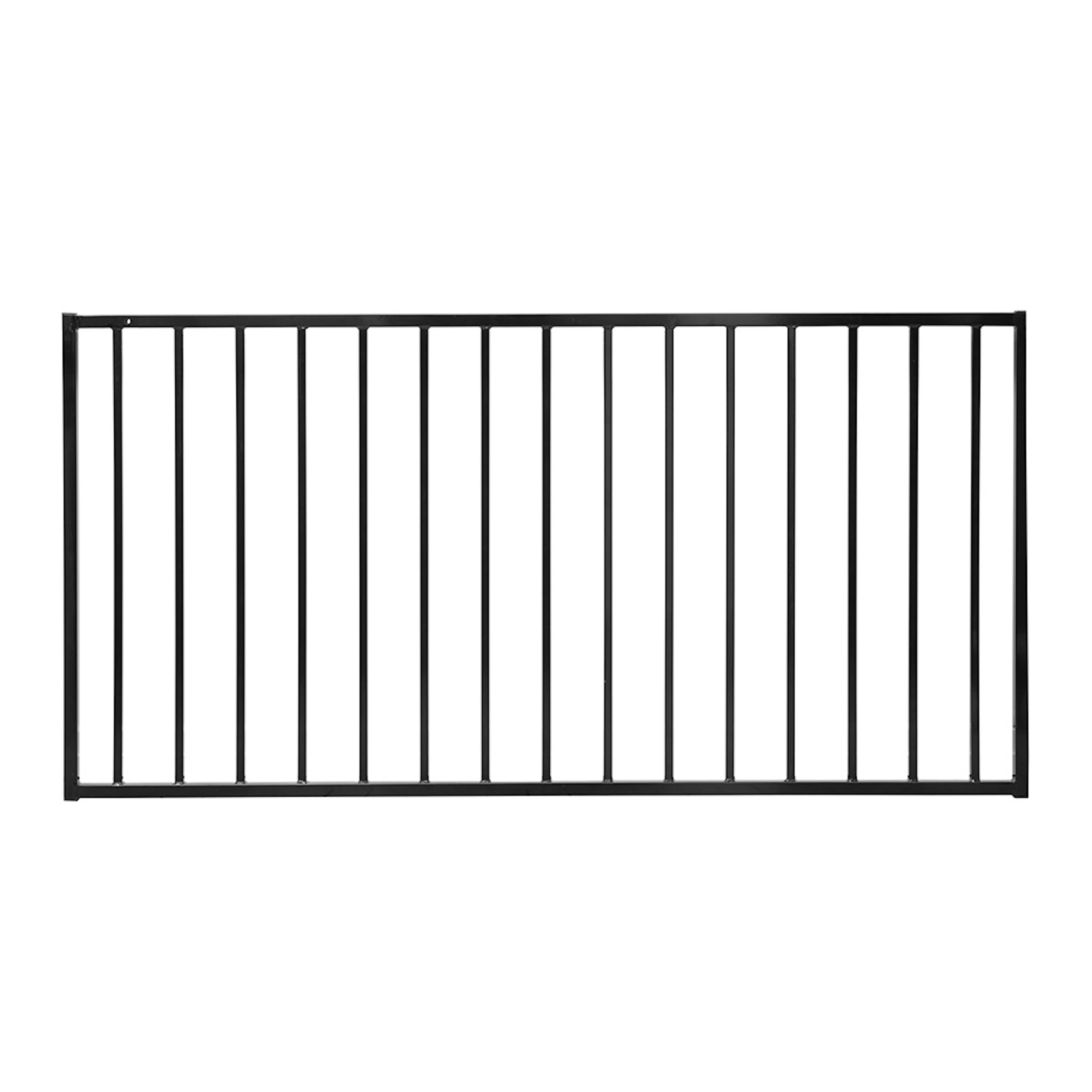 Grind Skotte Garden Dubbel Klassisk 360X90 cm Svart