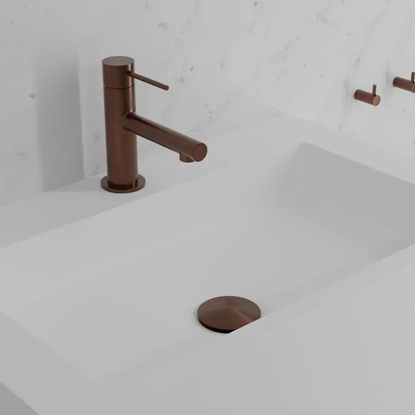 Tvättställsblandare Scandtap Steel Vertex