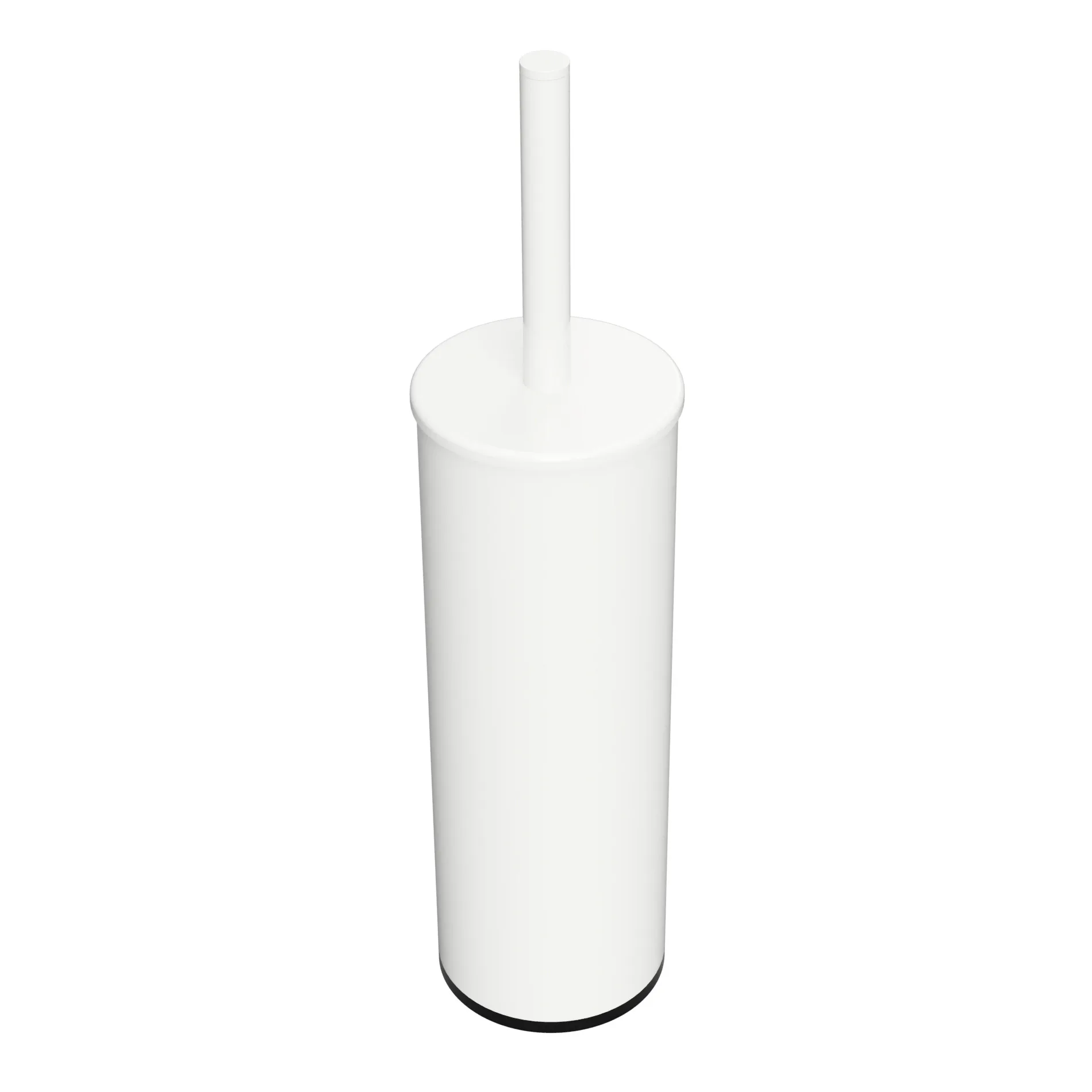 Toalettborste Bemeta White Fristående Vit