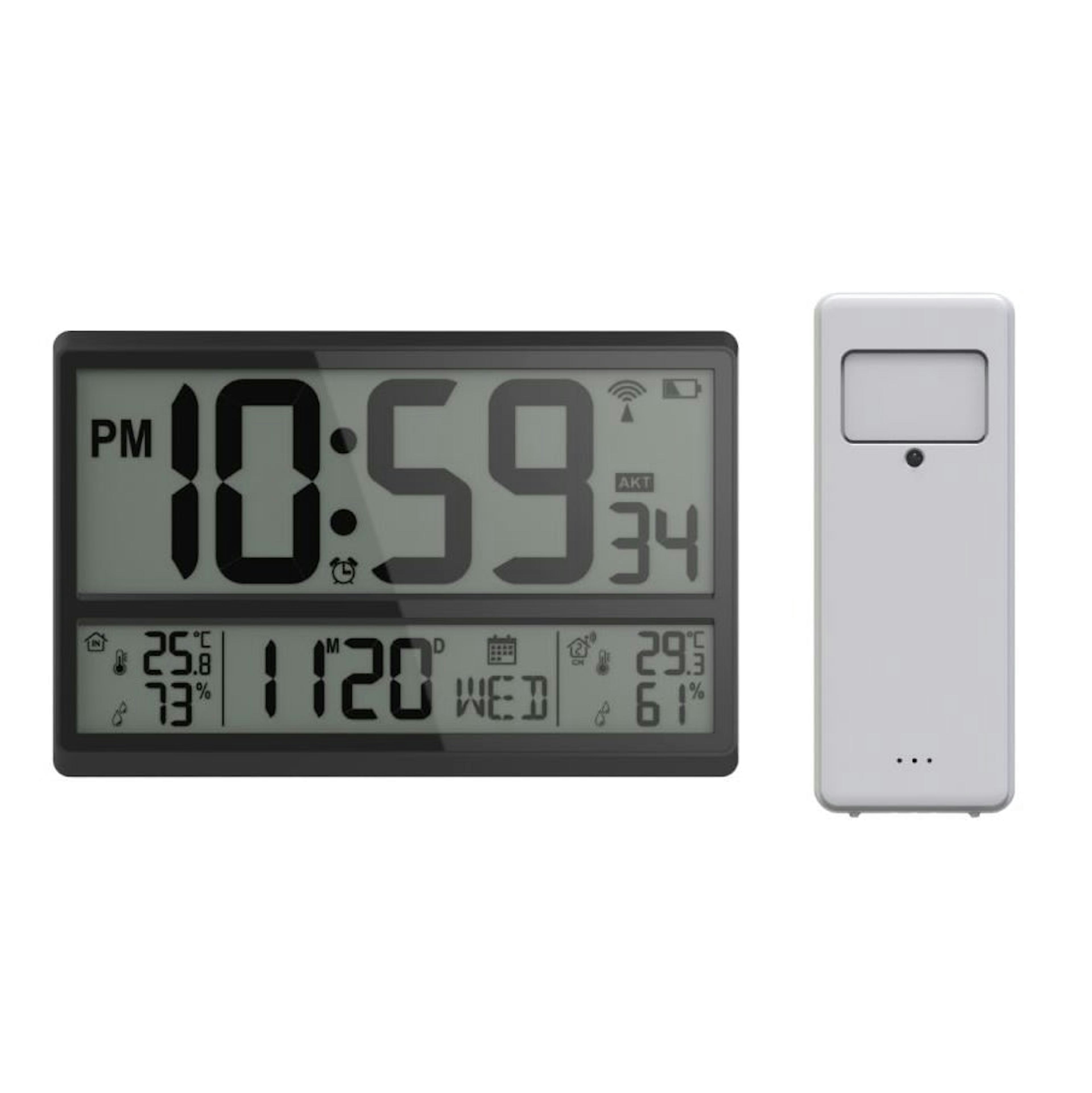 Termometer Soletek W03 Jumbo för Inomhus- och Utomhus