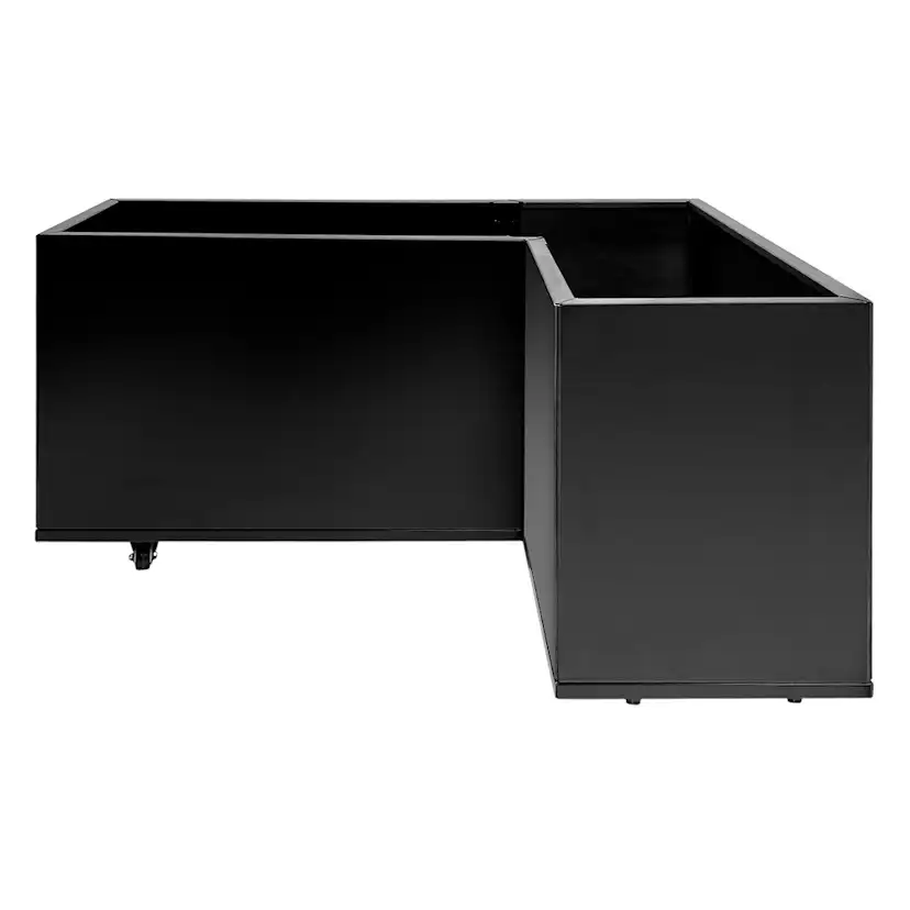 Modulär Kruka Skotte Garden Svart Rak