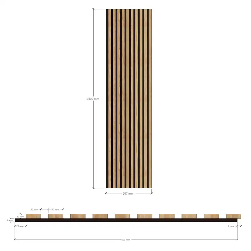 Akustikpanel Evella V40