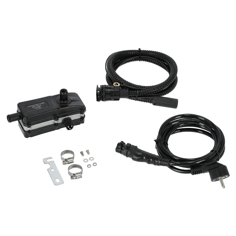 Motorvärmare Motorwerk Med Anslutningssats Qtherm 500W