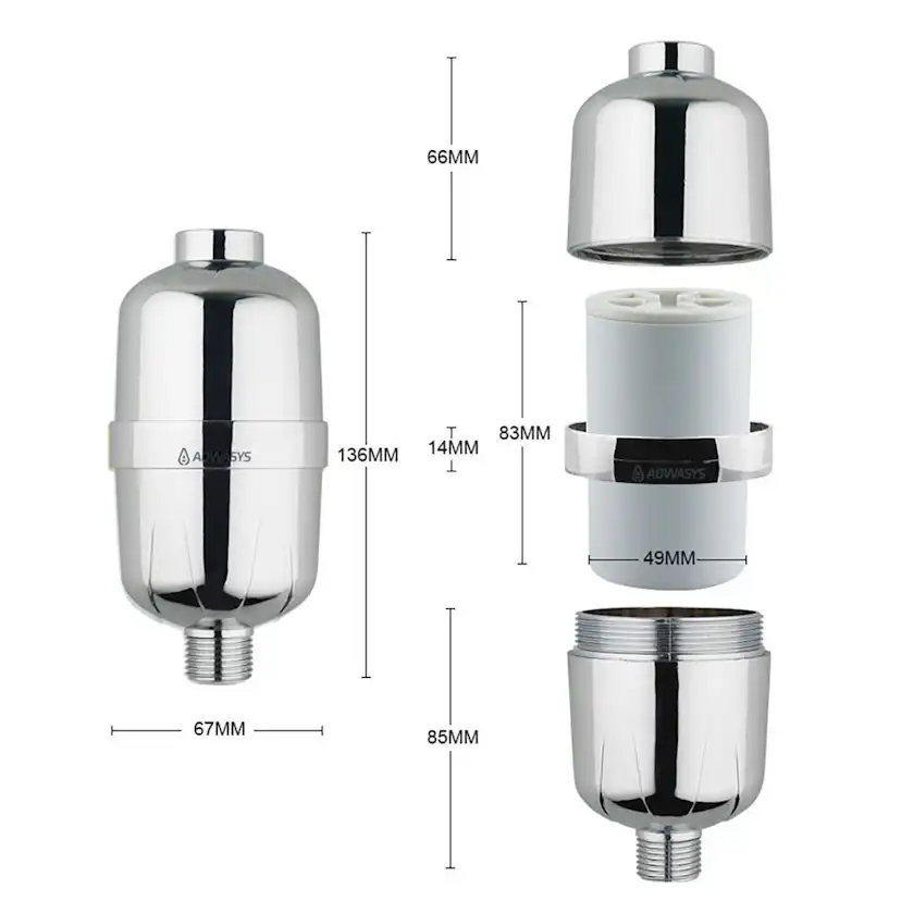 Duschfilter Adwasys Vitalfresh 01
