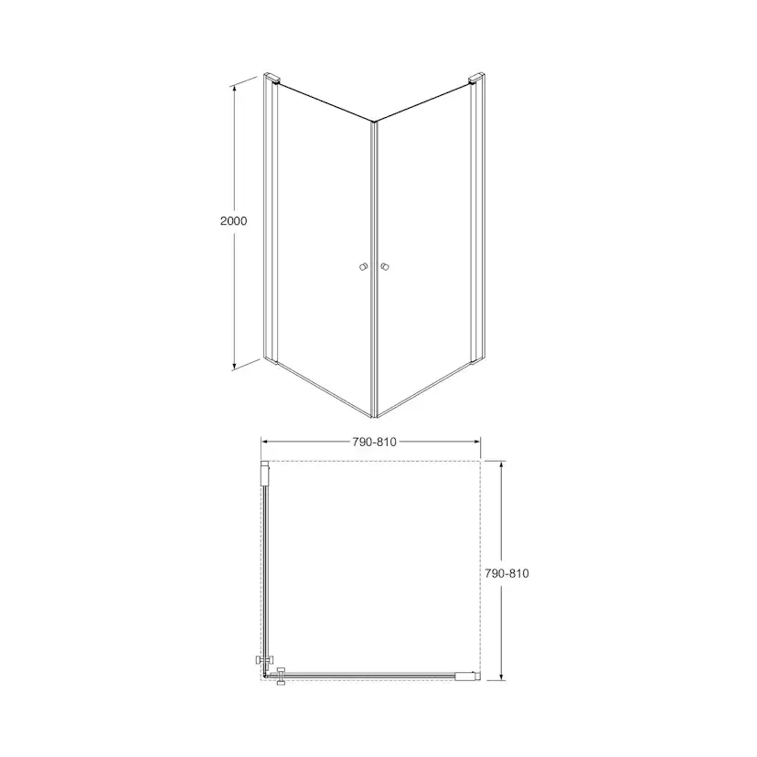 Duschhörn Gustavsberg Square