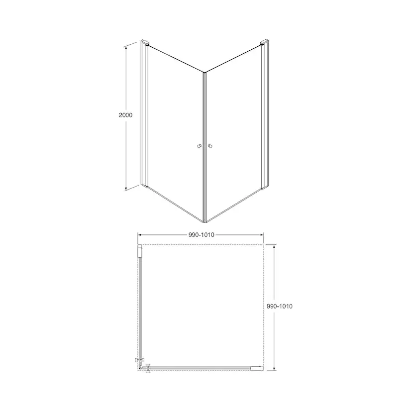 Duschhörn Gustavsberg Square