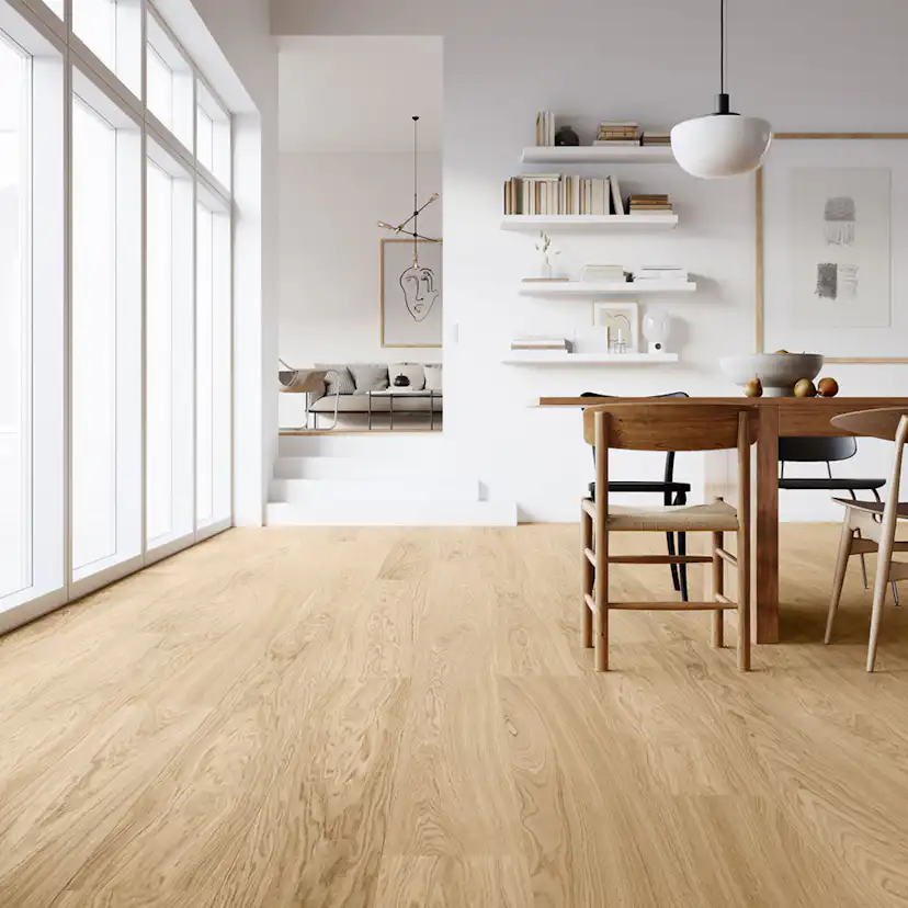 Parkettgolv Moland Super Ek Wideplank Mitchell Natural Oak
