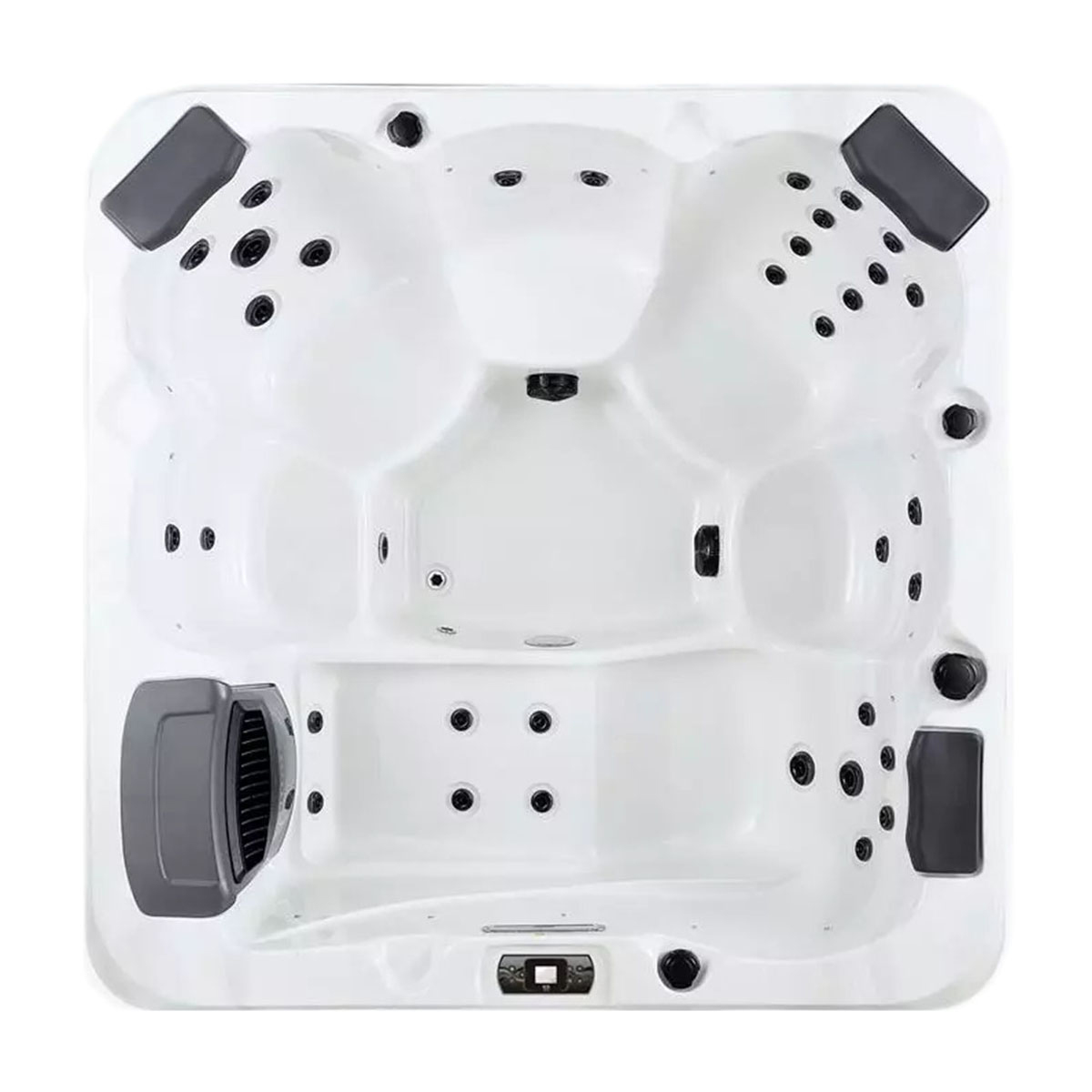 Spabad Svenska Bad Branäs med Lock, Locklyft och Spatrappa