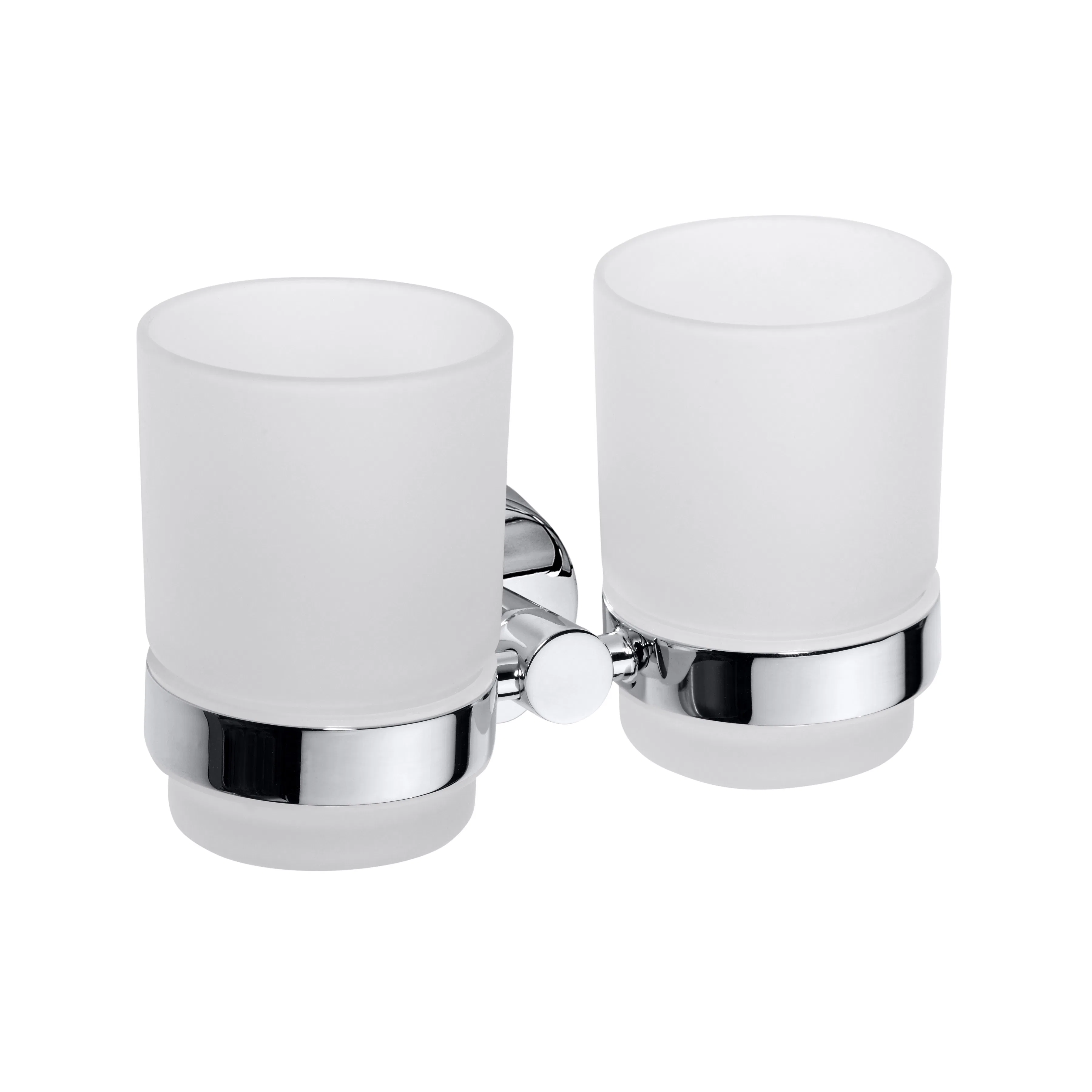 Tandborstglas Bemeta Omega Krom/Glas Dubbel