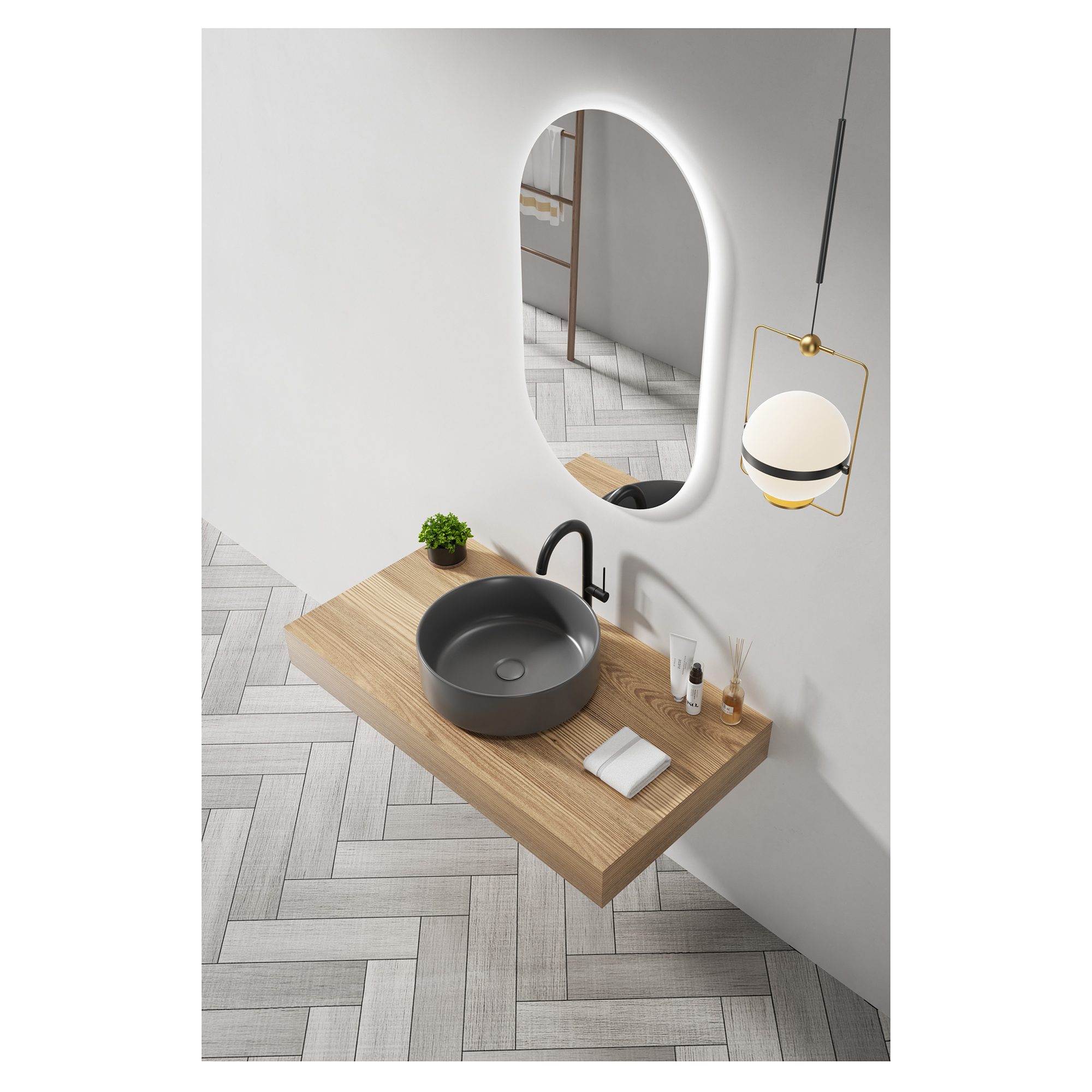 Tvättställ Bathlife Grund