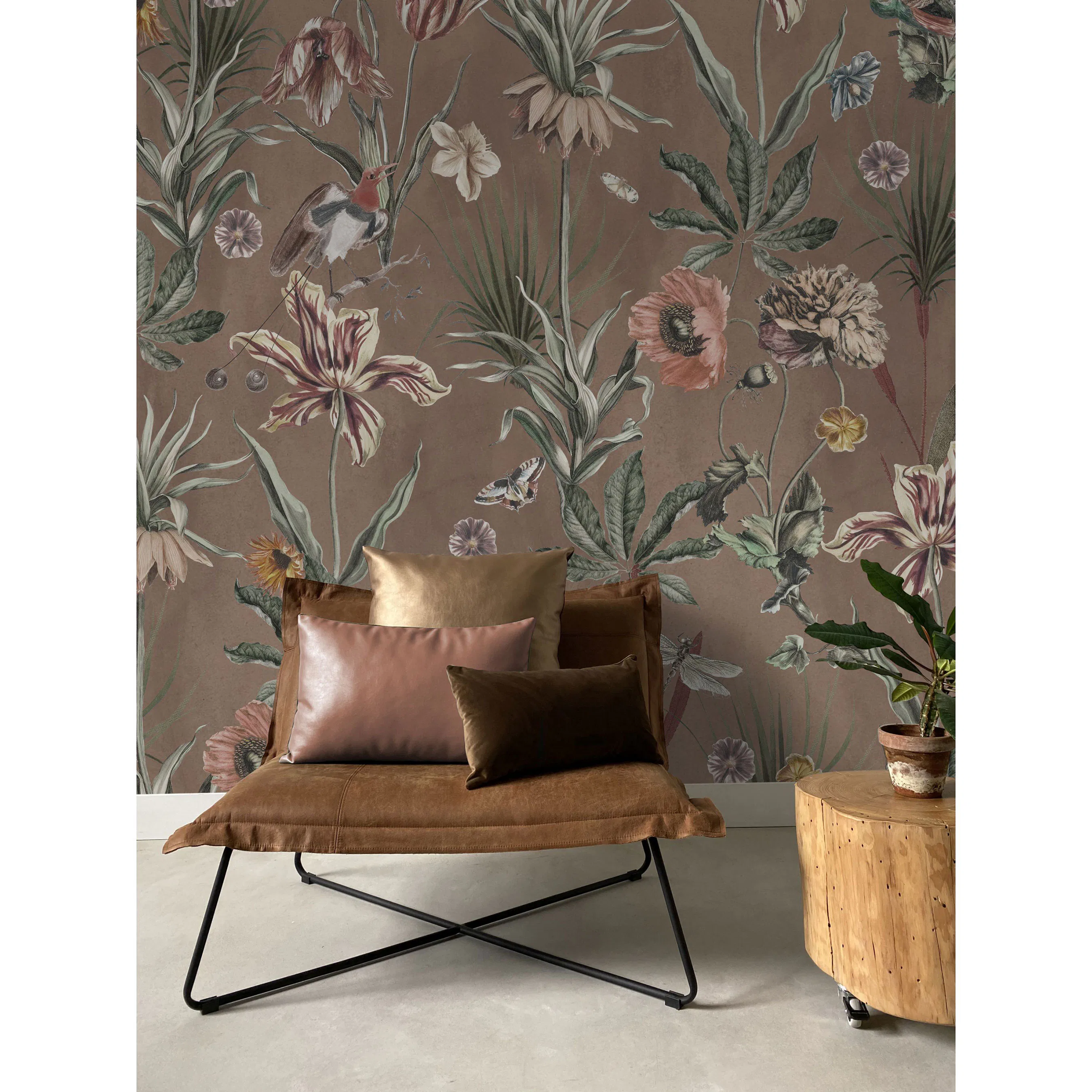 Fototapet Stapelgoed Blommor