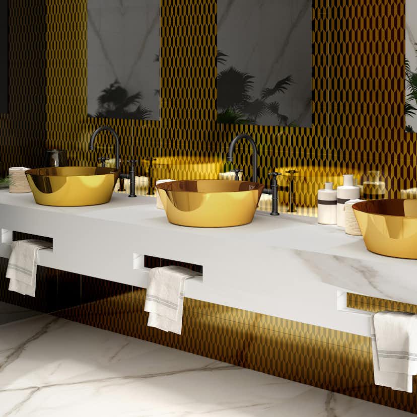 Tvättställ Badlyx Round 103 35 cm