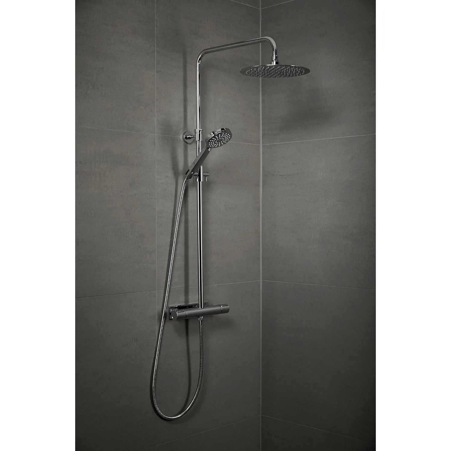 Takduschset INR Mist med 3-funktionshanddusch