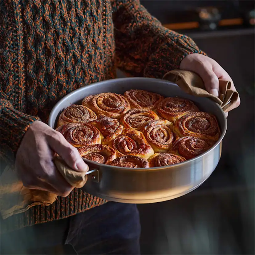 Ugnspanna Fiskars All Steel 28 cm - Tålig Form med Jämn Värmefördelning