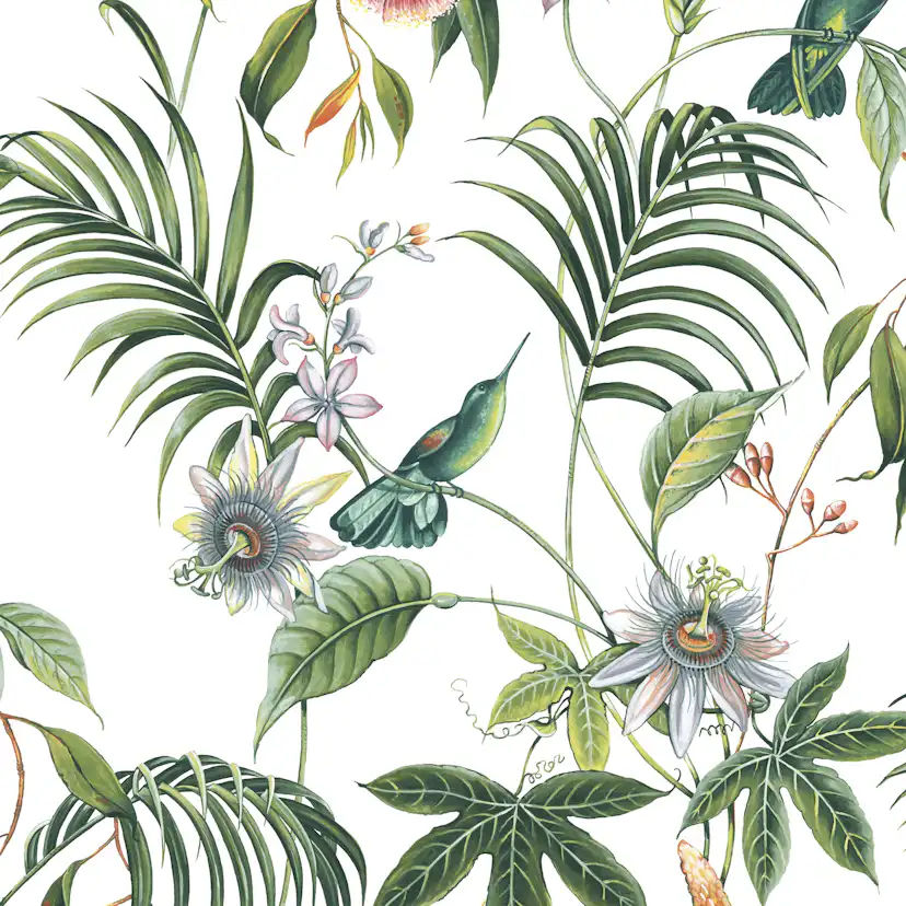 Tapet Superfresco Easy Adilah 106975 EasyUp, Mönstrad Vit