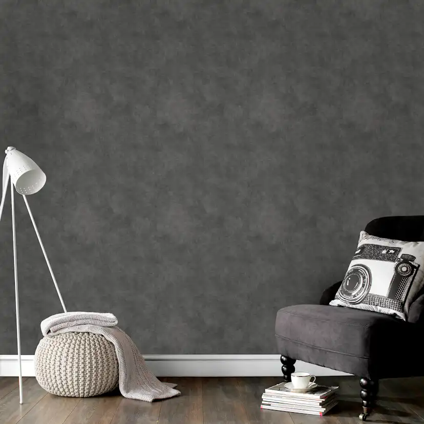Tapet Superfresco Easy Betong Cire EasyUp, Mörkgrå