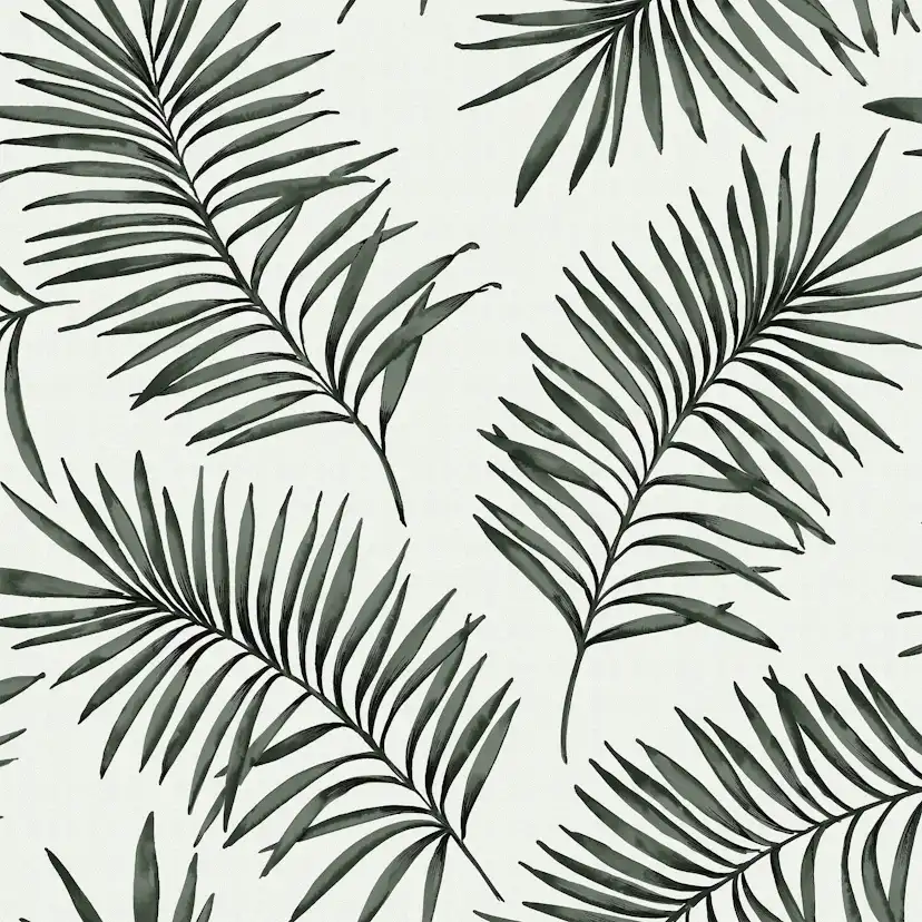 Tapet Superfresco Easy Scandi Blad Vit/Grön